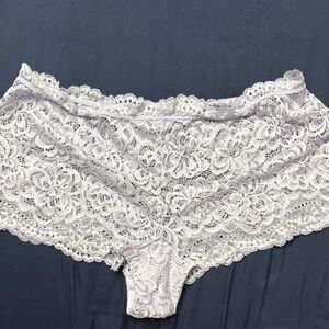 torrid Lavender Lace panties Cheeky and thong set 1X